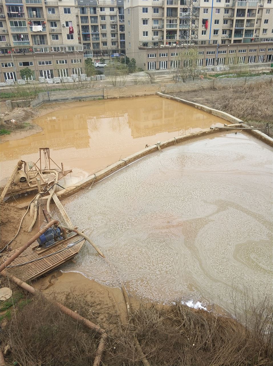 鼎城沉淀池淤泥清理-厂区废水池淤泥清淤