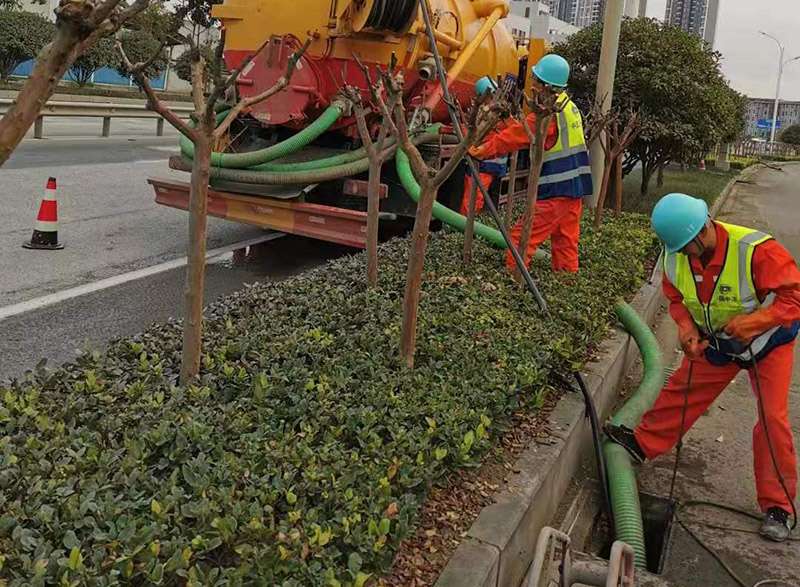 鼎城市政管道清淤